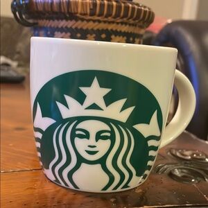 Starbucks Iconic Green Logo Mug 2017. 14 oz .EUC